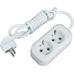 Удлинитель 2х5м с заземл. 16А IP20 "Эксперт" 3.5кВт з/к ПВС 3х1 EKF UBA16-310-2-05