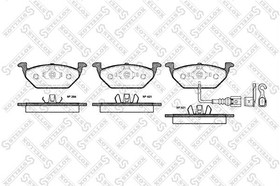 644 021B-SX, 644 021B-SX_колодки дисковые п.!\ Audi A3 1.6-1.9TD 96-03, Skoda Octavia 1.4/1.6 96-00 с датч. изн.