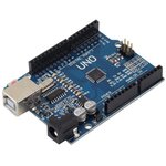 Плата Uno R3 (ATmega328P + CH340G + USB тип B) Программируемый контроллер на ...