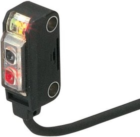 Фото 1/2 EX-28A-PN, Photo Sensor, 115 mm, PNP Open Collector, Reflective, 12 to 24 VDC, Cable, Light-On