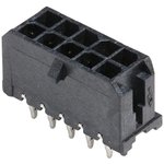 44914-1001, Pin Header, Power, Wire-to-Board, 3mm, 2 Rows, 10 Contacts, Press Fit