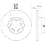 mdc1760c, Диск тормозной TRANSIT Box TRANSIT Box (FA_ _) TRANSIT Box (VM) ...