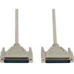 CCGP52500IV10, Serial Cable D-SUB 37-Pin Male - D-SUB 37-Pin Male 1m Ivory