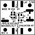 MAX2605EVKIT, Clock & Timer Development Tools Evaluation Kit for the MAX2605 ...