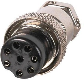 27-718, Mic Connector - 8 Pin Plug