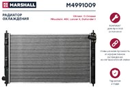M4991009, Радиатор охлаждения Mitsubishi Lancer 07-, ASX 10-, Outlander 06-; Peugeot 4008 12- Marshall