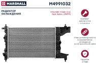 M4991032, Радиатор охлаждения Chevrolet Cruze 1.6 09-; Opel Astra J 09- (МКПП) Marshall