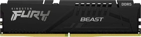 Фото 1/3 Оперативная память Kingston Fury Beast KF560C30BBE-32 DDR5 - 1x 32ГБ 6000МГц, DIMM, Ret