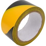 LT-YB, Скотч сигнальный 48ммх20м желтый/черный MEGAPOWER