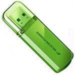 Флеш Диск Silicon Power 16Gb Helios 101 SP016GBUF2101V1N USB2.0 зеленый