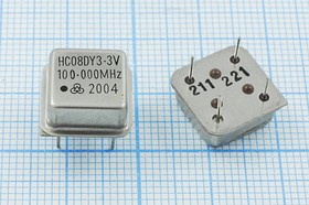 Генератор кварцевый 100МГц, 3.3В, HCMOS/TTL; гк 100000 \\HALF\T/CM\ 3,3В\HC08DY3,3V\