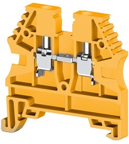 AVK2,5 (желтый), 304123RP Клеммник на DIN-рейку 2,5мм.кв.