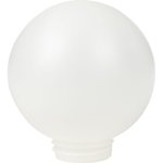 Рассеиватель антивандальный РПА 85-001 шар-пластик белый d-150mm MEC65301