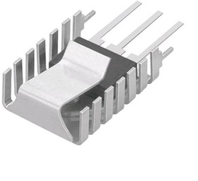 Фото 1/2 FK 245 MI 247 V, Heat Sink Passive TO-218/TO-220/ TO-247/TO-248 Vertical Thru-Hole Copper 19.7K/W