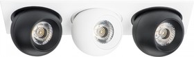 Lightstar i536746474 Светильник INTERO LED 9W*3 850LM*3 24G БЕЛЫЙ/ЧЕРНЫЙ 4000K (217536+217074+ 217064+217074)