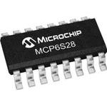 MCP6S28T-I/SL, Special Purpose Amplifiers 8-Chan. 12 MHz SPI