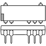 DCP022415DP, Isolated DC/DC Converters - Through Hole Mini 2W Iso Unreg DC/DC ...