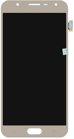 Фото 1/4 Дисплей (LCD модуль) для Samsung Galaxy J7 Duo 2018 SM-J720 в сборе с тачскрином OLED (золото)