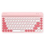 Клавиатура беспроводная A4Tech Fstyler FBK30 розовый USB BT/Radio slim ...