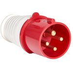 ps-024-32-380 , Power plug 32A 3P+E 380V IP44 (024)
