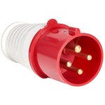 ps-014-16-380 , Plug of the electric cable. 16A 3P+E 380V IP44 (014)