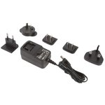 VER36US120-JA, Wall Mount AC Adapters Multi Plug Adapter, 36W, Output Jack Level VI