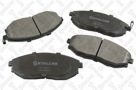 000 042B-SX, Колодки дисковые передние с антискрип. пластинами