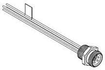 1300138078, Circular Connector, Plug, 8A, 300V, Contacts - 5