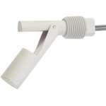 Horizontal Polypropylene Float Switch, Float, 1m Cable, NO/NC, 240V ac Max ...