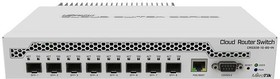 Фото 1/10 Коммутатор MIKROTIK CRS309-1G-8S+IN Cloud Router Switch 309-1G-8S+IN with Dual core 800MHz CPU, 512MB RAM, 1xGigabit LAN, 8 x SFP+ cages, Ro