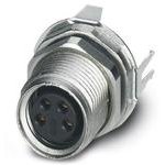 1456129, Sensor/actuator flush-type connector - socket - 4-pos ...