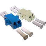 Адаптер оптический LC, MM, дуплексный, корпус SC -2LC/S-AM-MM