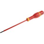 AT4X150VE, Slotted Insulated Screwdriver, 4 x 0.8 mm Tip, 150 mm Blade ...