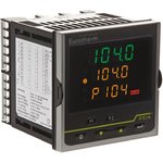 P104/CC/VL/LRR, Piccolo P104 PID Temperature Controller, 96 x 96mm, 3 Output Logic, Relay, 24 V ac/dc Supply Voltage