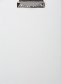 Фото 1/3 Папка-планшет д/бумаг КОМУС A4 белый жасмин