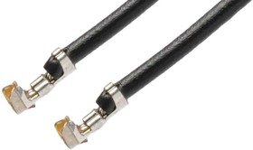 Фото 1/2 214920-1211, Pre-Crimped Lead, Pico-Blade Female - Pico-Blade Female, 75mm, 26AWG