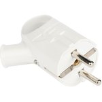 AVK16-10, Plug with c/w ring white ...