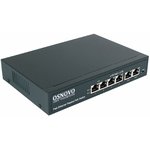 OSNOVO SW-20600/A(80W) Passive PoE Switch Fast Ethernet with 6 ports ...