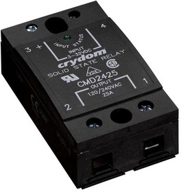 CMA6090, Solid State Relay - 90-140 VAC Control - 90 A Max Load - 48-660 VAC Operating - Zero cross Turn-on - LED Input St ...