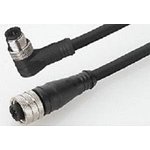 120066-0382, Sensor Cables / Actuator Cables Micro-Change M12 DE 4P F 90D/M 22AWG 6M