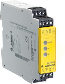 Фото 1/2 R1.188.1460.0, Dual-Channel Emergency Stop, Light Beam/Curtain, Safety Switch/Interlock Safety Relay, 230V ac, 3 Safety