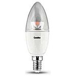 Лампа светодиодная LED7.5-C35-CL/830/E14 7.5Вт свеча 3000К тепл. бел ...