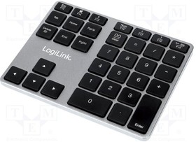 ID0187, Клавиатура; черный; Bluetooth 3.0 EDR,беспроводная; 10м