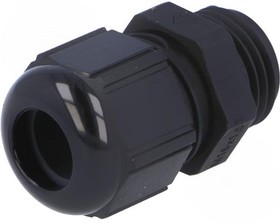 Cable gland, M16, 19 mm, Clamping range 4 to 10 mm, IP68, black, 53111210