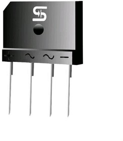 TS6P02G, Мост выпрямительный 6A 70V(RMS) 7,5/10mm