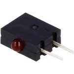 KM2520EH/1ID, LED; horizontal,in housing; red; 1.8mm; No.of diodes: 1; 20mA; 40°