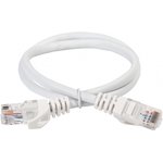 PC08-C5EUL-05M, Патч-корд категории 5Е UTP LSZH 0.5м белый