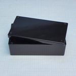 Фото 2/5 G1098B, Корпус для РЭА 135х75х50мм, пластик, черный