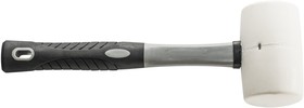 Молоток резиновый (киянка), 65 мм, ручка 2K, белый 2028-900065