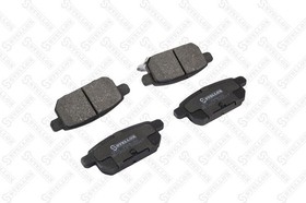 000 396B-SX, 000 396B-SX_колодки дисковые з.! с антискр. пл.\ Suzuki Swift IV 1.2/1.3DDiS 10